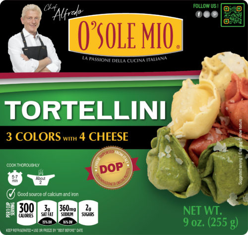 TORTELLINI   3 Colors Cheese