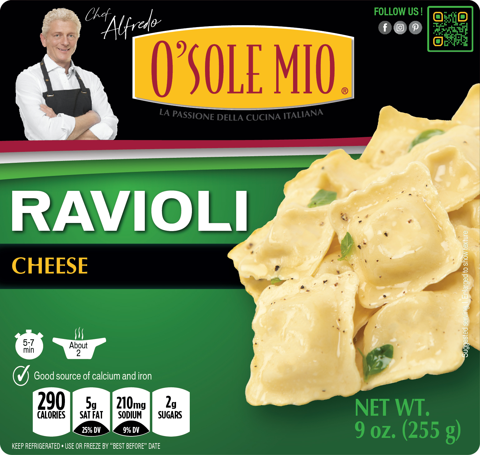 11166_Etq_Front_RAVIOLI CHEESE 9oz USA_FINAL PRINT