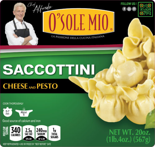 SACCOTTINI  Cheese & Pesto